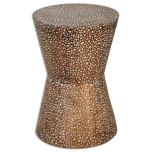 Uttermost 24461 Cutler Drum Shaped Accent Table