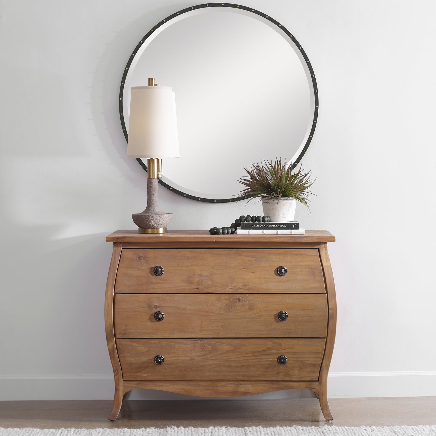 Uttermost 24454 Gavorrano Bombe Foyer Chest