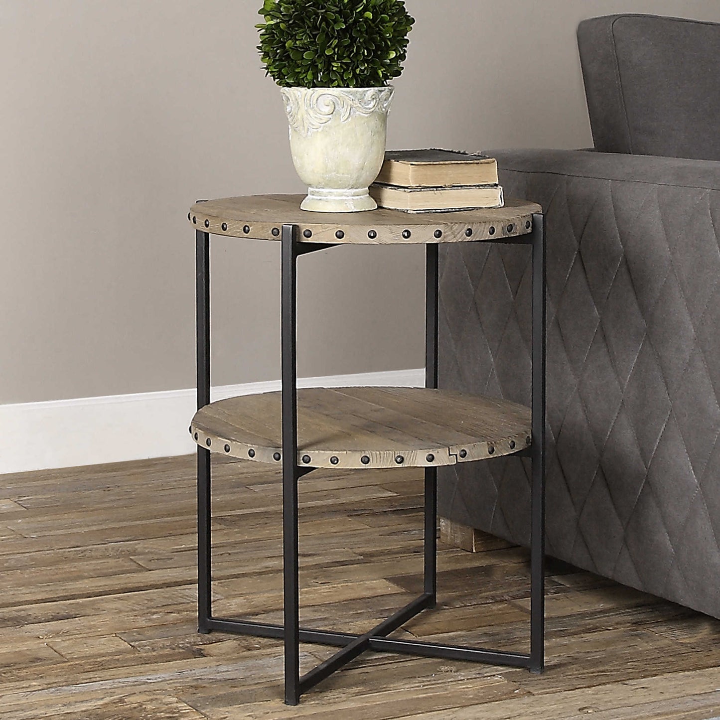 Uttermost 24532 Kamau Round Accent Table
