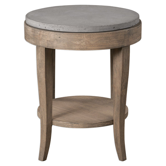 Uttermost 25909 Deka Round Side Table