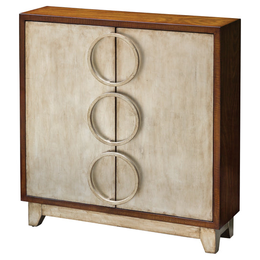 Uttermost 25789 Jacinta Silver Cabinet
