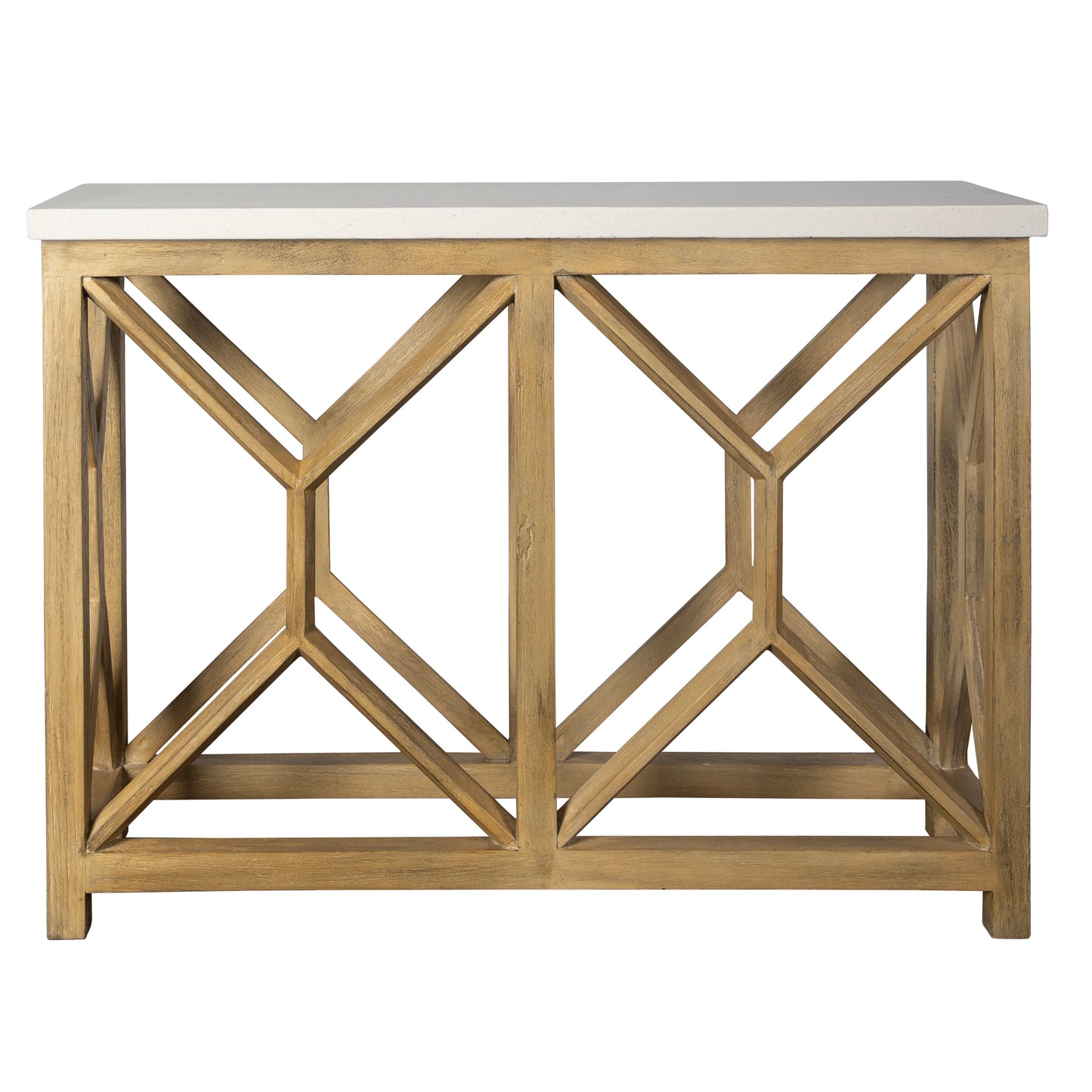 Uttermost 25811 Catali Ivory Stone Console Table