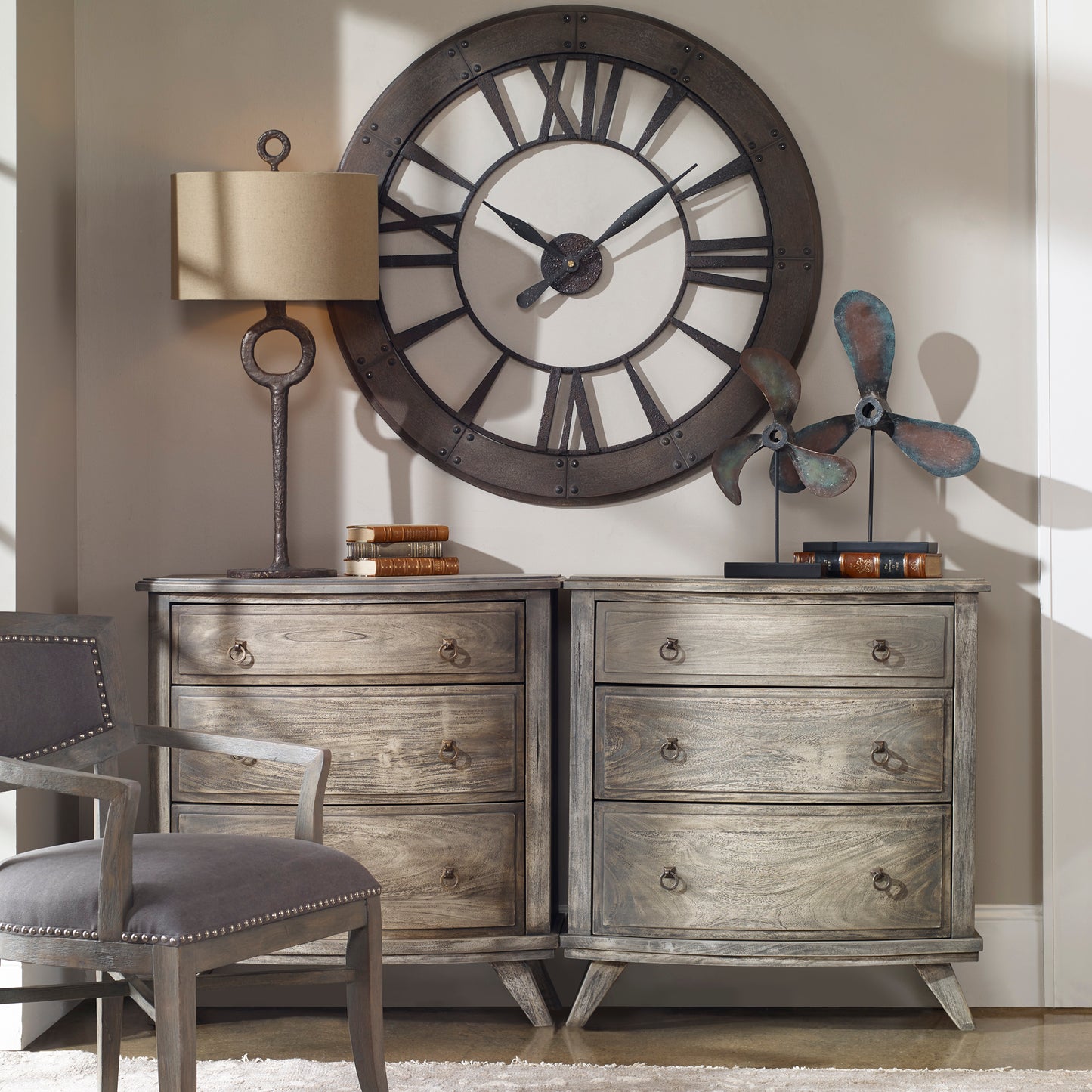 Uttermost 25806 Jacoby Driftwood Accent Chest