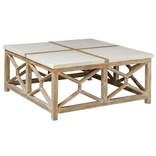 Uttermost 25885 Catali Stone Coffee Table