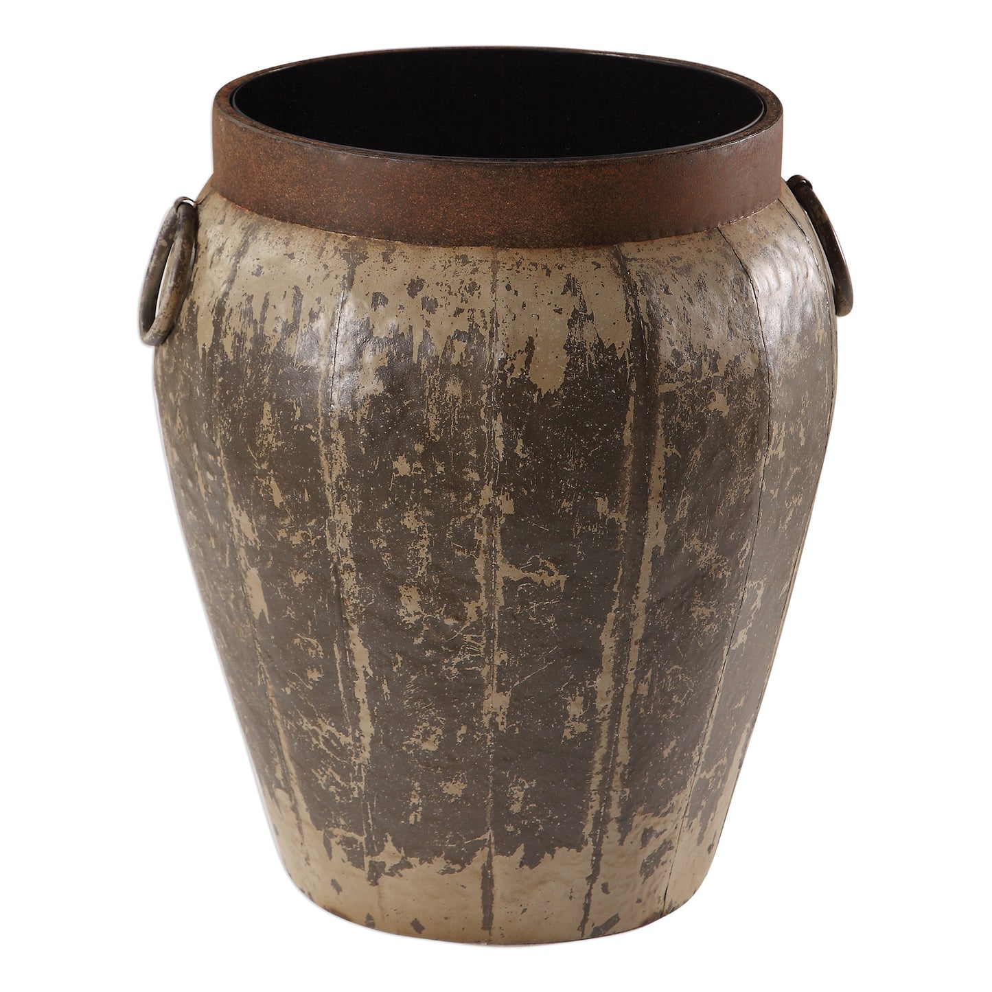 Uttermost 24860 Neith Metal Drum Accent Table