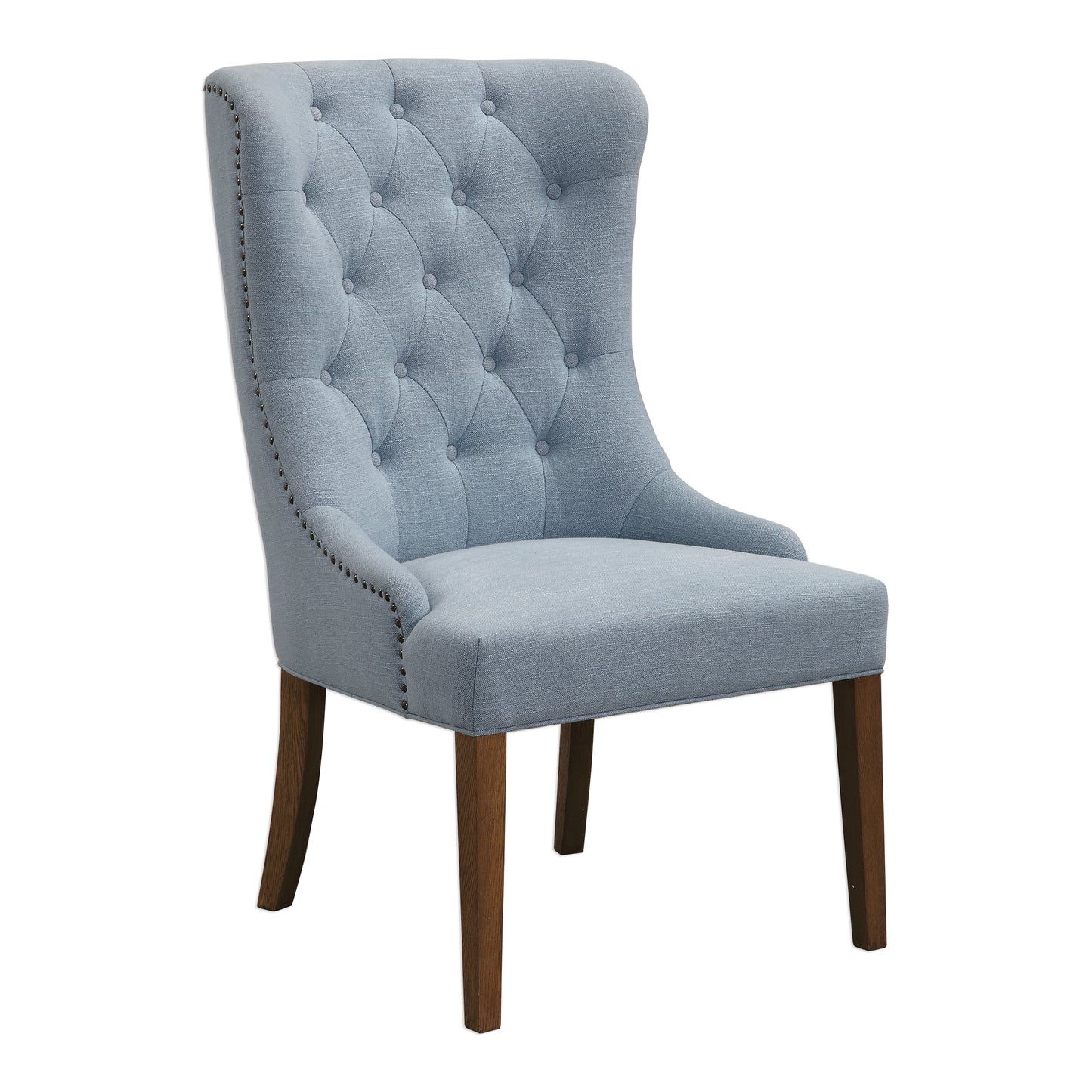 Uttermost 23473 Rioni Tufted Wing Chair
