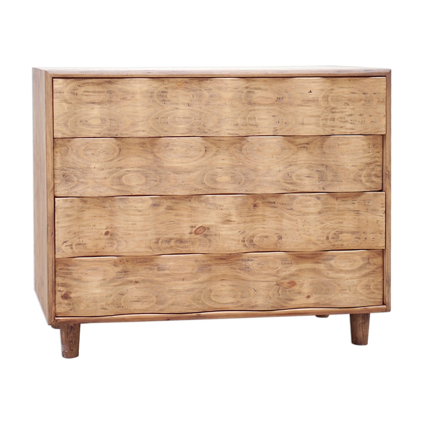 Uttermost 25337 Crawford Light Oak Accent Chest