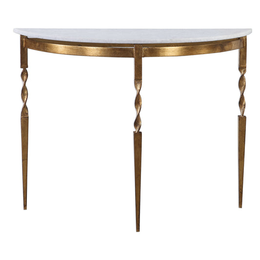 Uttermost 24881 Imelda Demilune Console Table