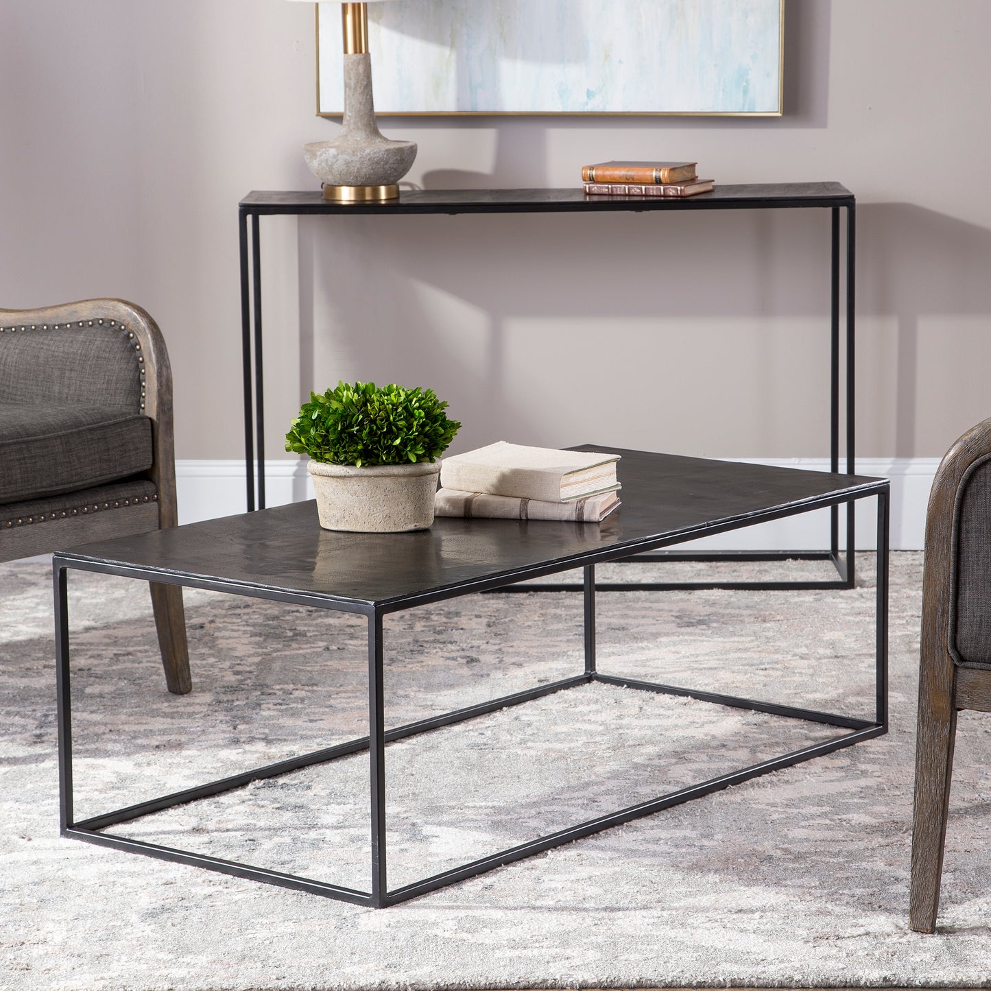 Uttermost 25048 Coreene Industrial Coffee Table