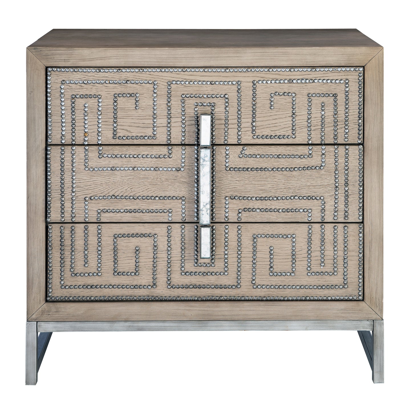 Uttermost 25369 Devya Gray Oak Accent Chest