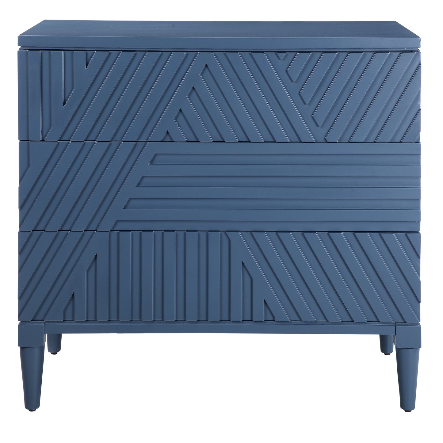 Uttermost 25383 Colby Blue Drawer Chest