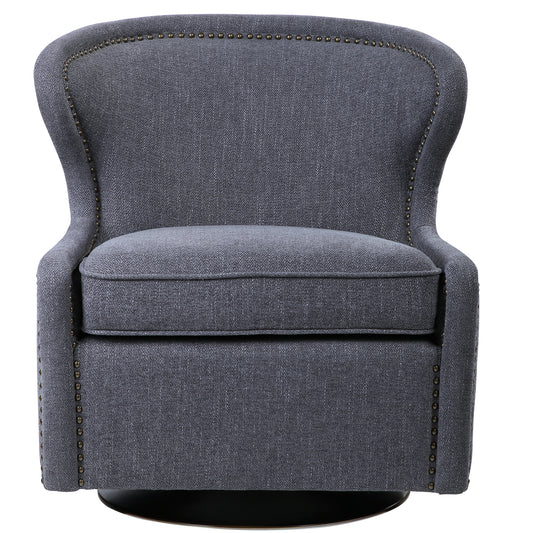 Uttermost 23560 Biscay Swivel Chair