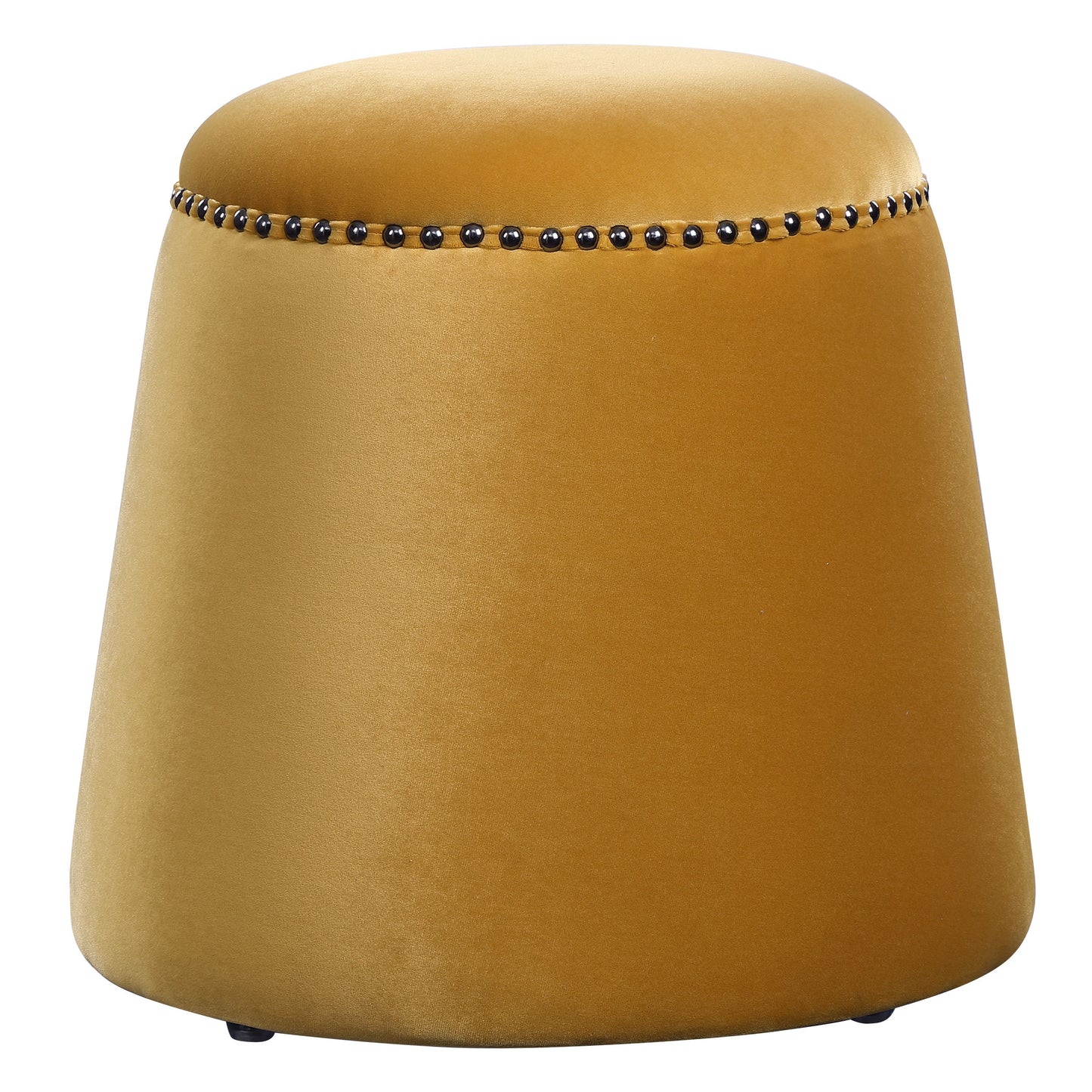 Uttermost 23573 Gumdrop Mustard Ottoman