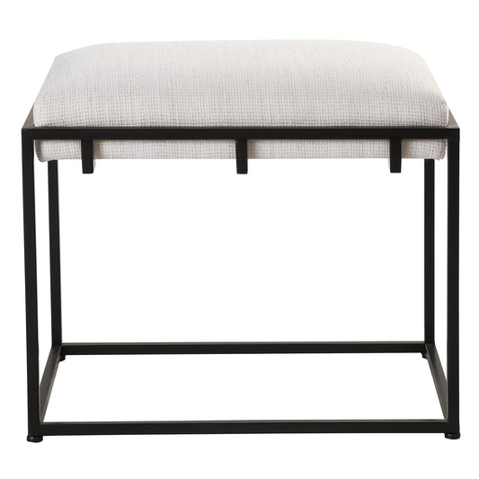 Uttermost 23580 Paradox White Small Bench