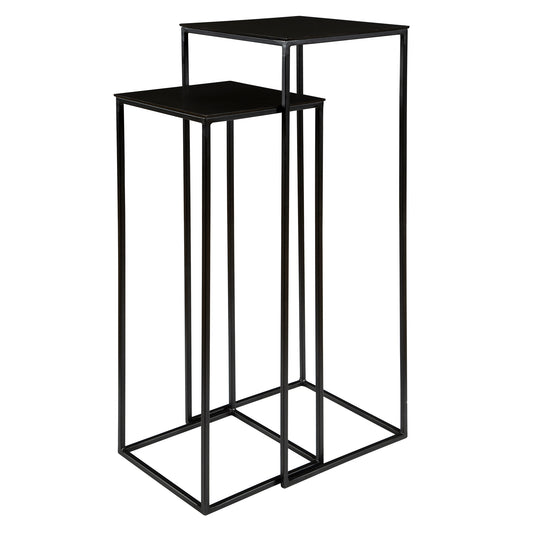 Uttermost 25121 Coreene Nesting Pedestal Tables, S/2