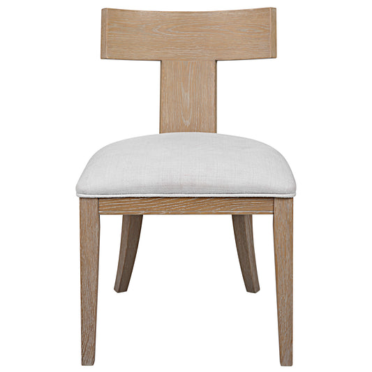 Uttermost 23595 Idris Armless Chair Natural