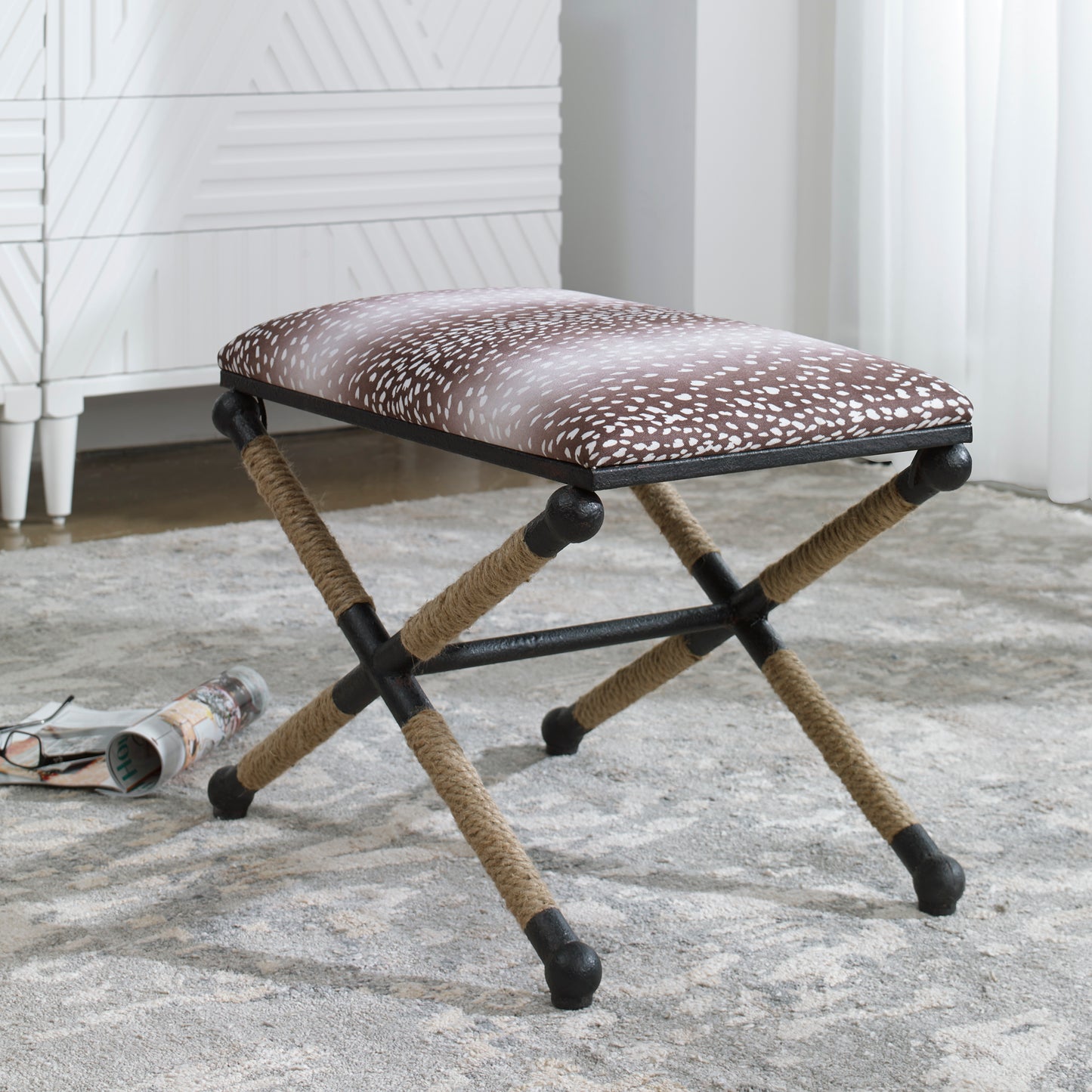 Uttermost 23662 Fawn Small Bench