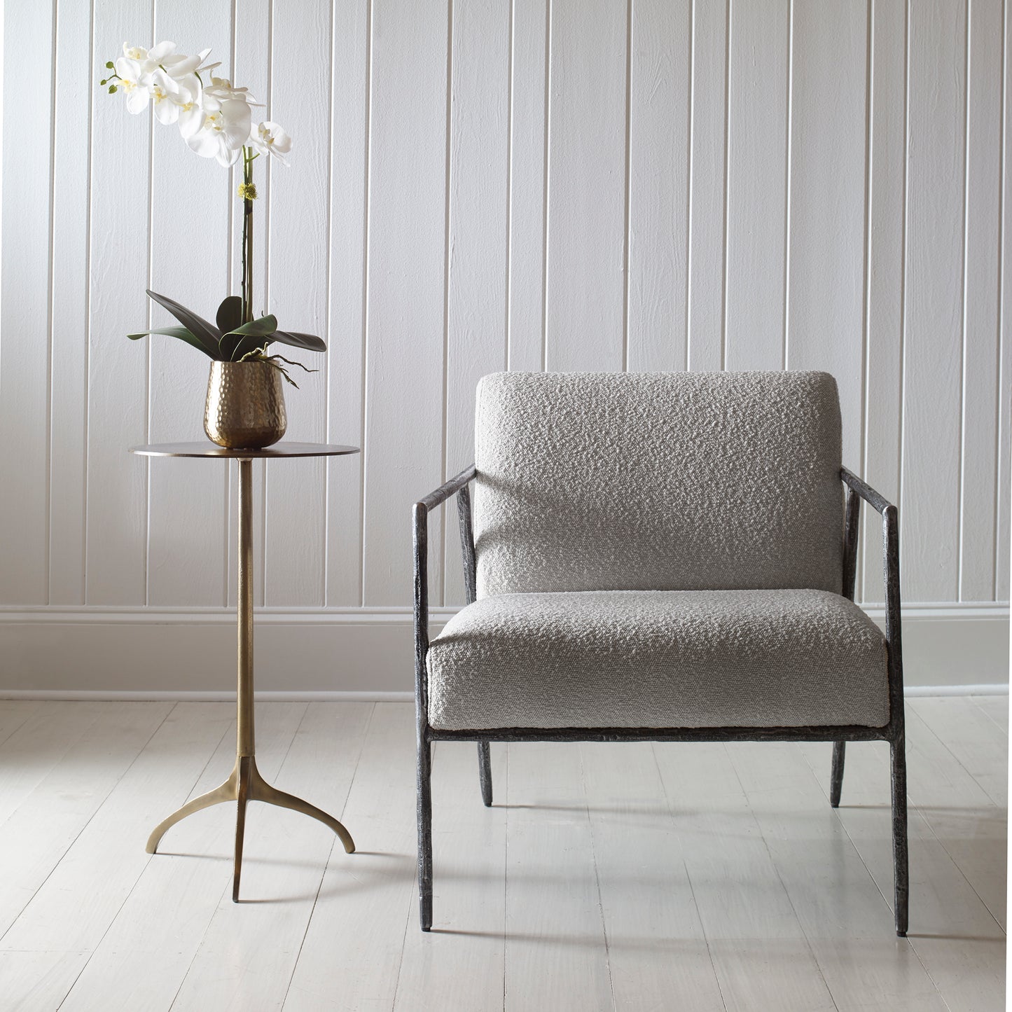 Uttermost 25149 Beacon Gold Accent Table