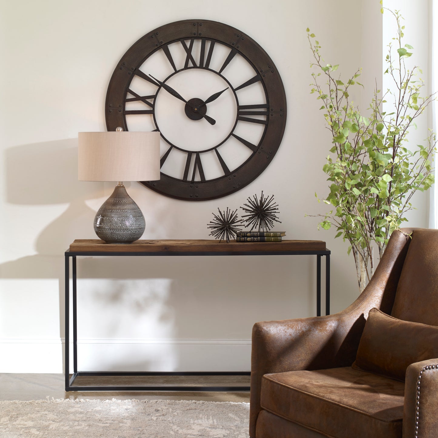 Uttermost 25156 Holston Salvaged Wood Console Table