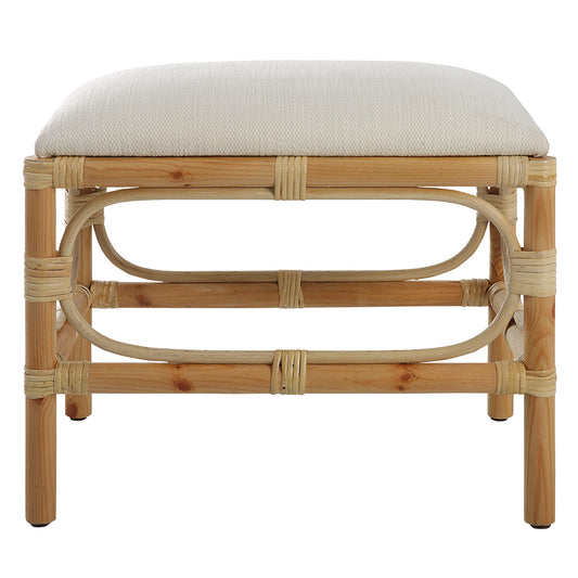 Uttermost 23668 Laguna Small White Bench