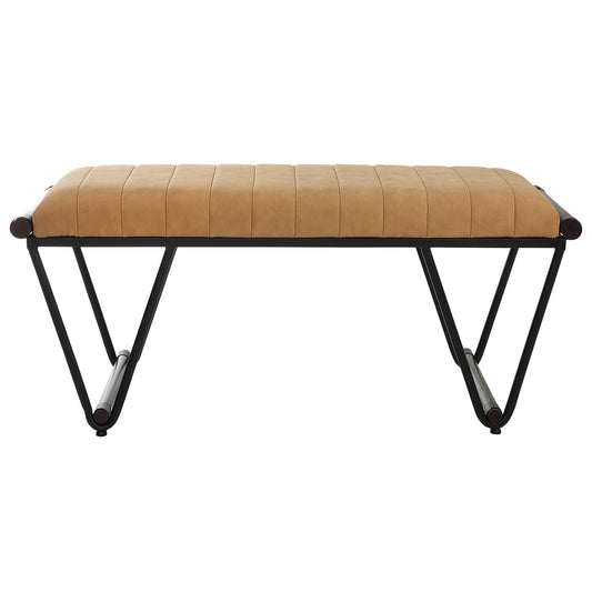 Uttermost 23679 Woodstock Mid-Century Bench