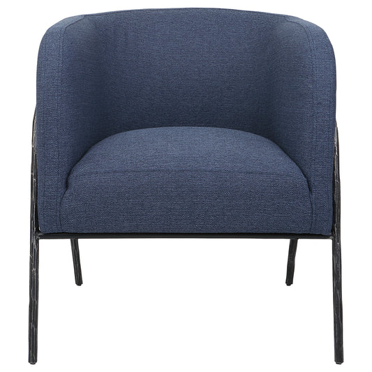 Uttermost 23683 Jacobsen Denim Barrel Chair