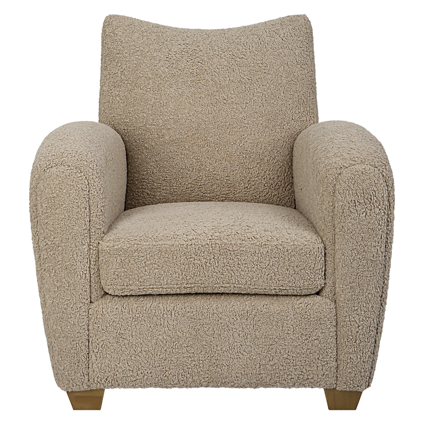 Uttermost 23694 Teddy Latte Accent Chair