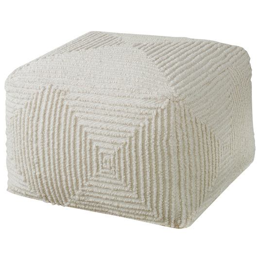 Uttermost 23971 Sovanna Geometric Pouf