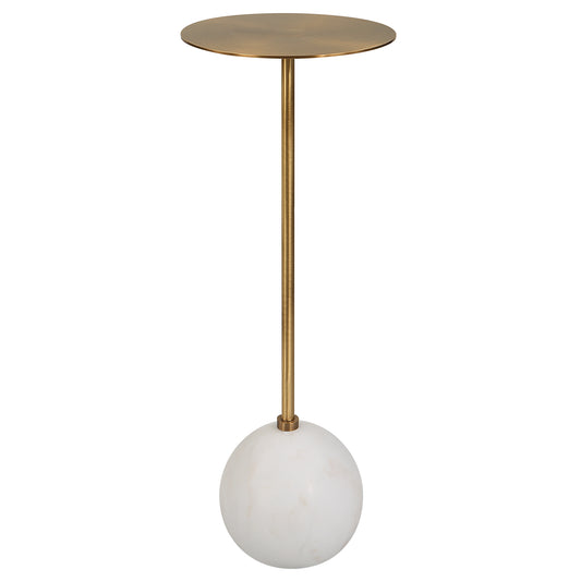 Uttermost 25216 Gimlet White Drink Table