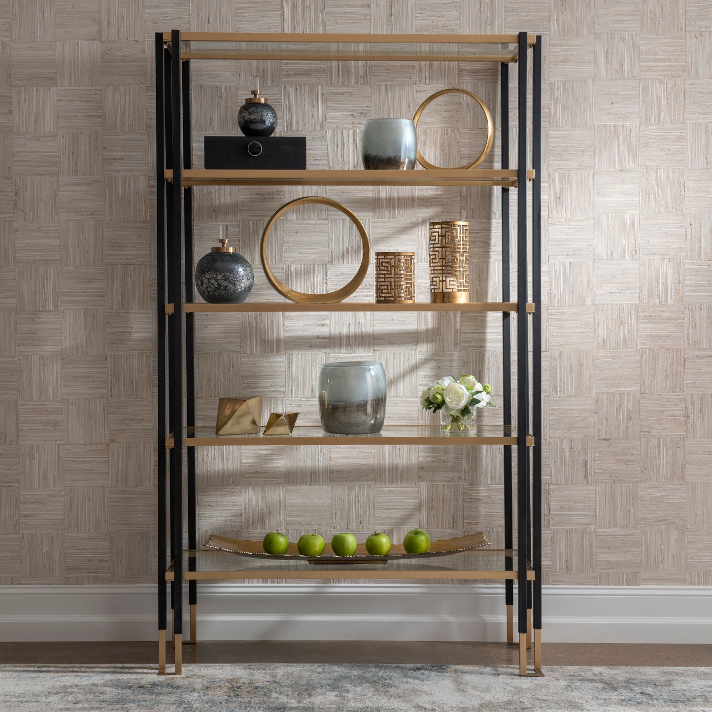 Uttermost 25221 Kentmore Modern Etagere