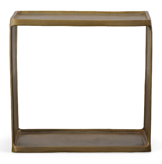 Uttermost 25232 Derwent Antique Brass Side Table