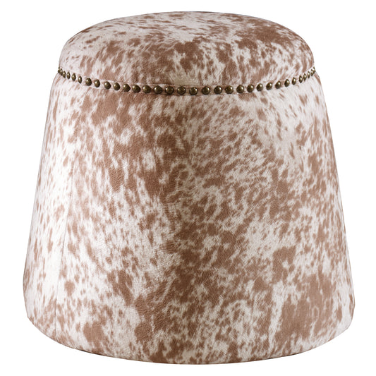 Uttermost 23725 Gumdrop Cow Hide Ottoman