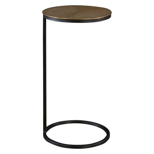 Uttermost 25259 Brunei Gold Accent/Drink Table