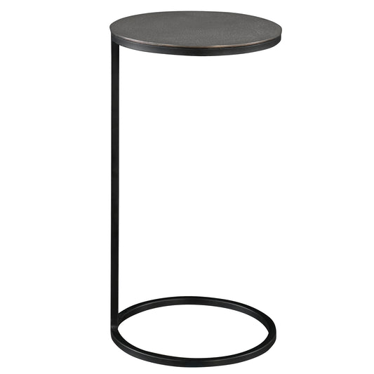 Uttermost 25261 Brunei Nickel Accent/Drink Table
