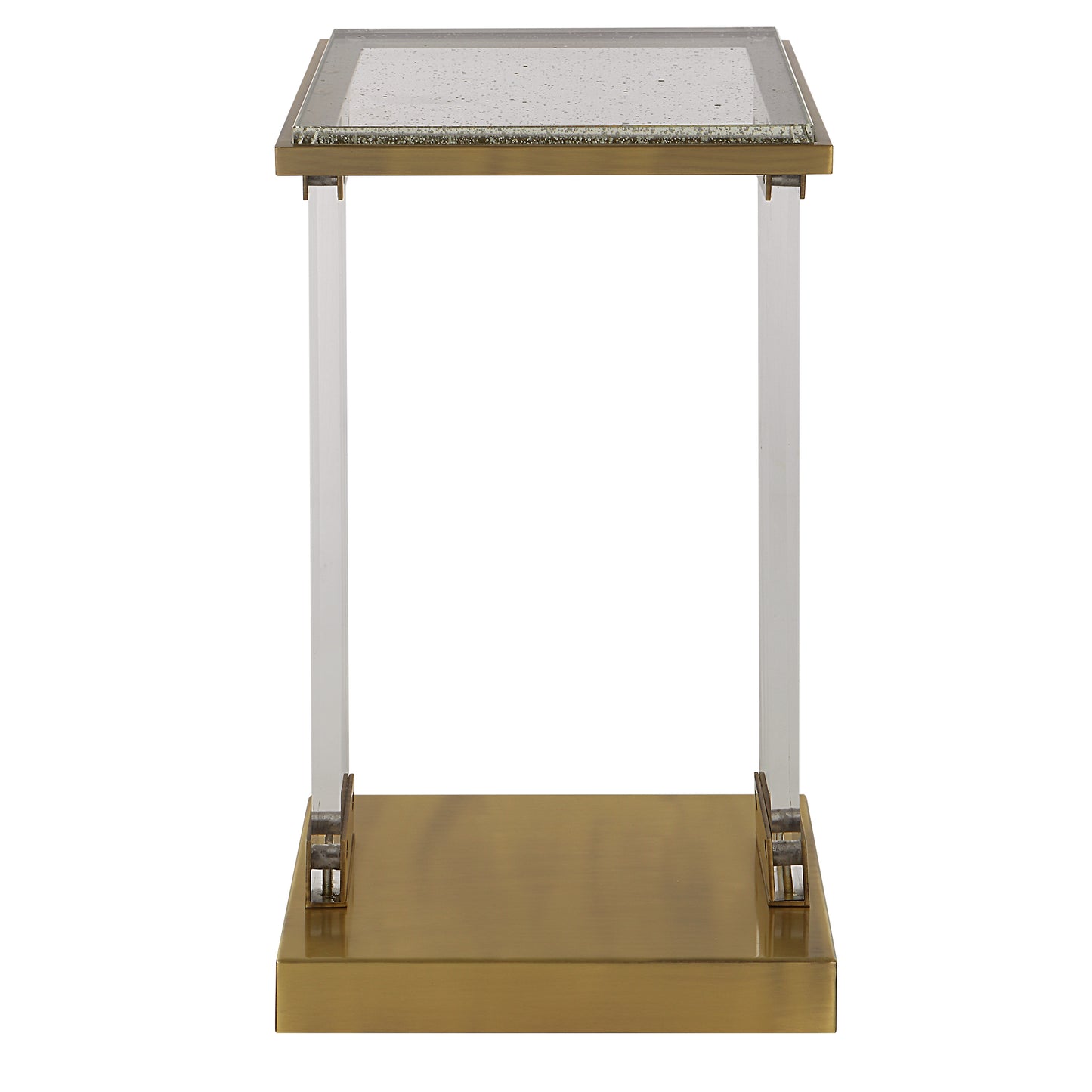 Uttermost 25291 Muse Seeded Glass Accent Table