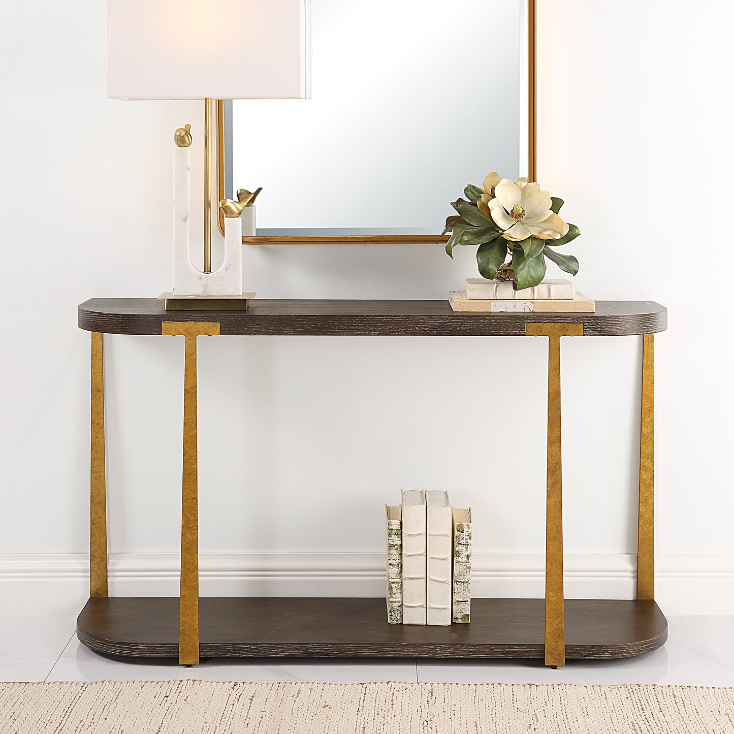Uttermost 25556 Palisade Wood Console Table