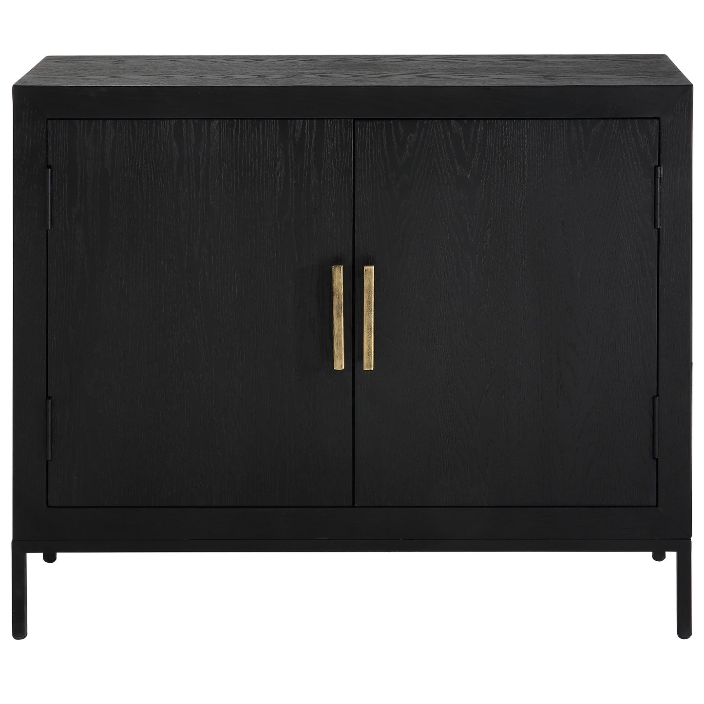 Uttermost 22891 Front Range Dark Oak 2 Door Cabinet
