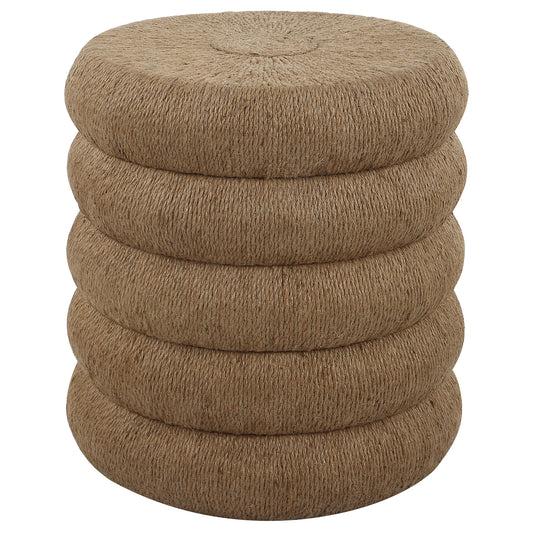 Uttermost 22883 Capitan Braided Rope Side Table