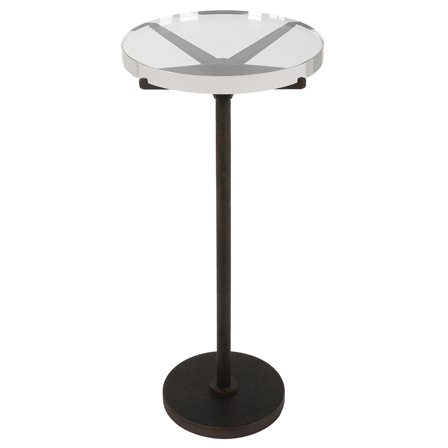 Uttermost 22915 Forge Industrial Accent Table