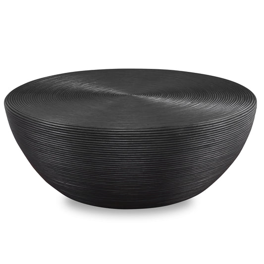 Uttermost 22919 Bongo Black Rattan Coffee Table