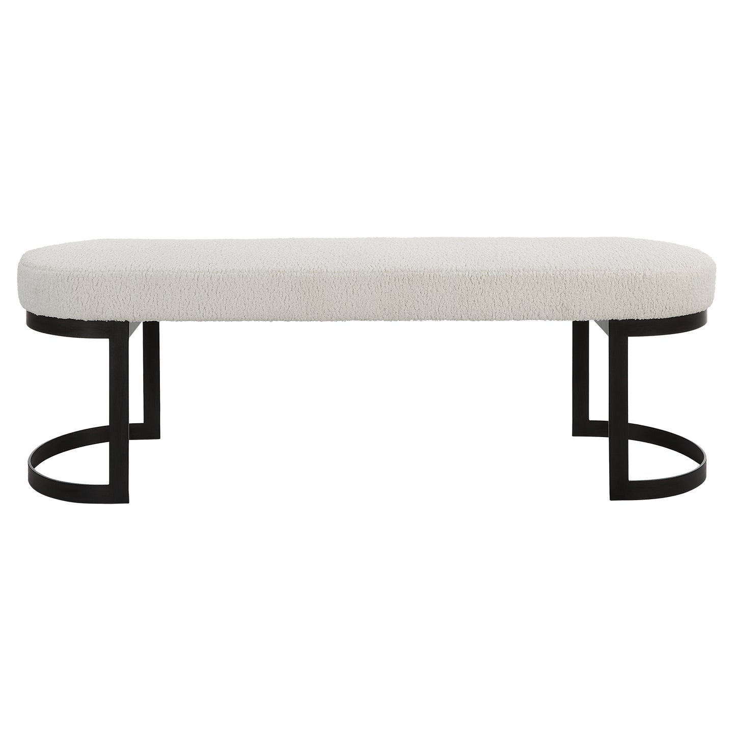 Uttermost 23817 Infinity Black Bench