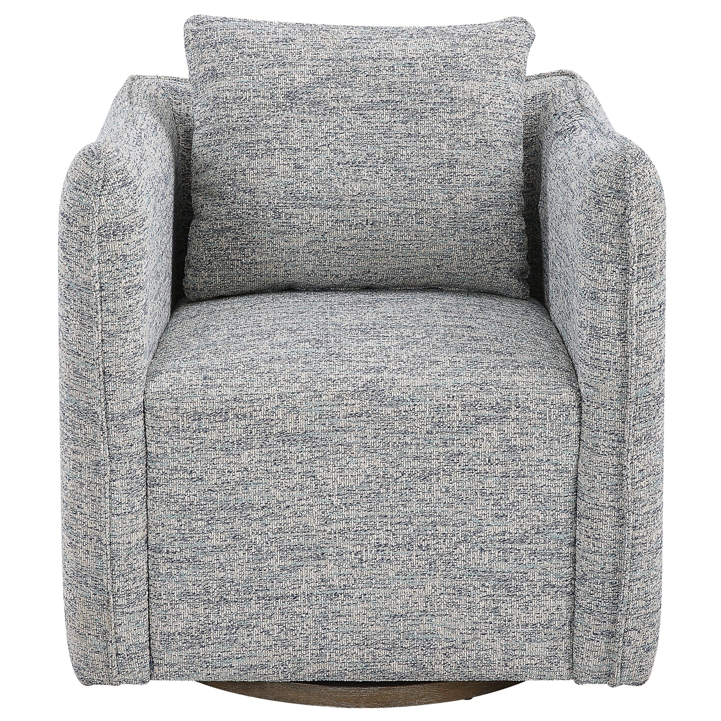 Uttermost 23820 Corben Blue Swivel Chair
