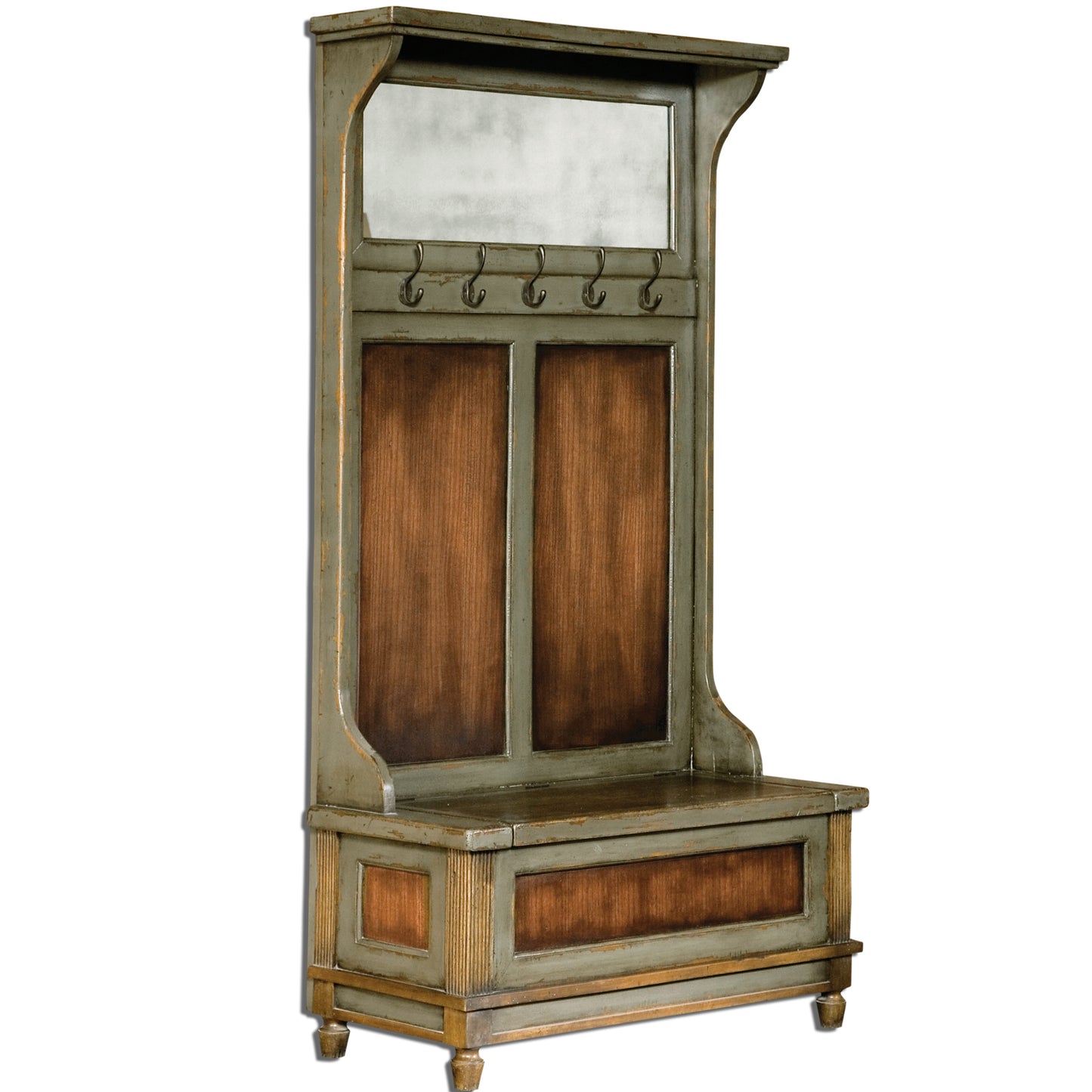 Uttermost 25561 Riyo Distressed Hall Tree