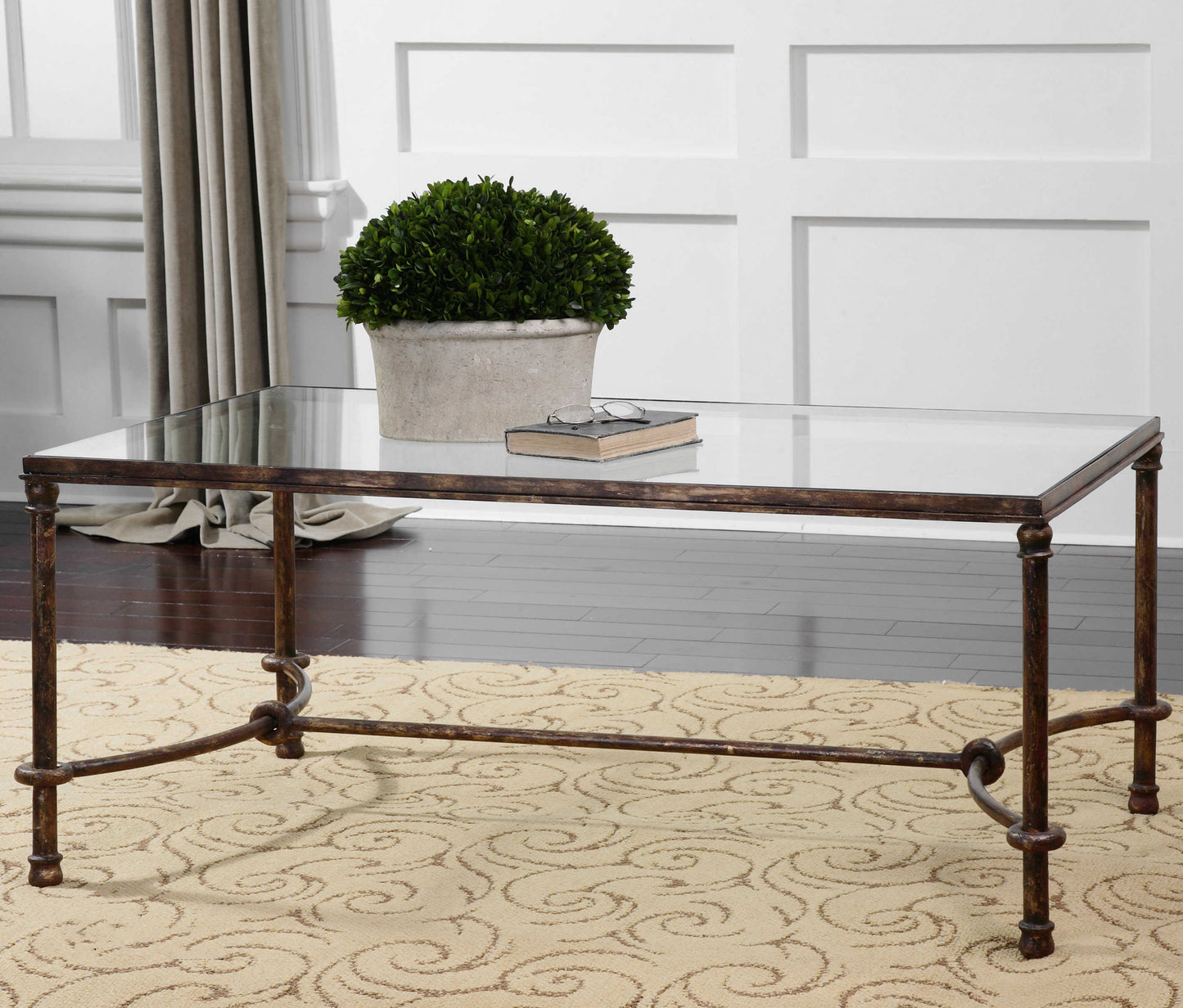 Uttermost 24333 Warring Iron Coffee Table