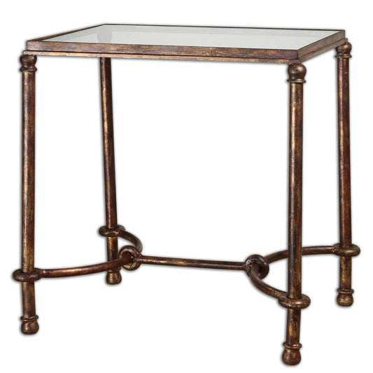 Uttermost 24334 Warring Iron End Table