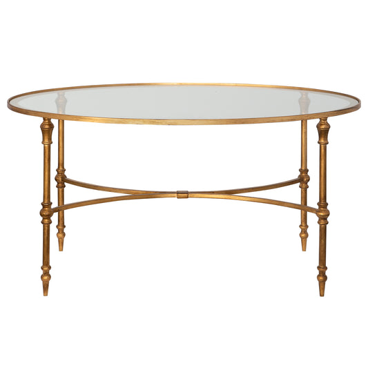 Uttermost 24338 Vitya Glass Coffee Table