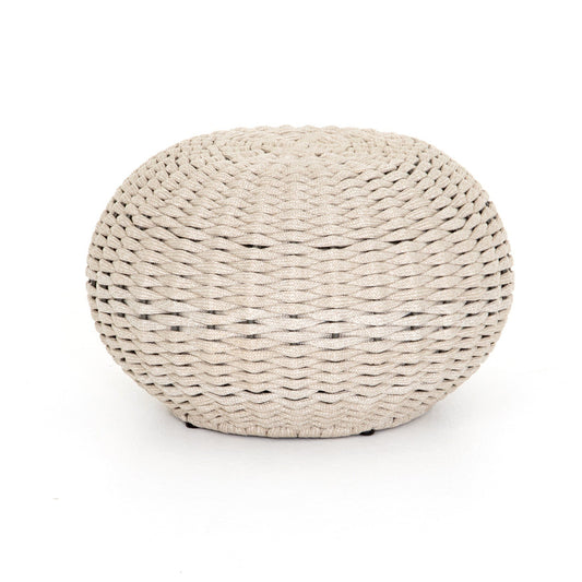 Four Hands JLAN-167C Phoenix Outdoor Accent Stool - Natural Rope
