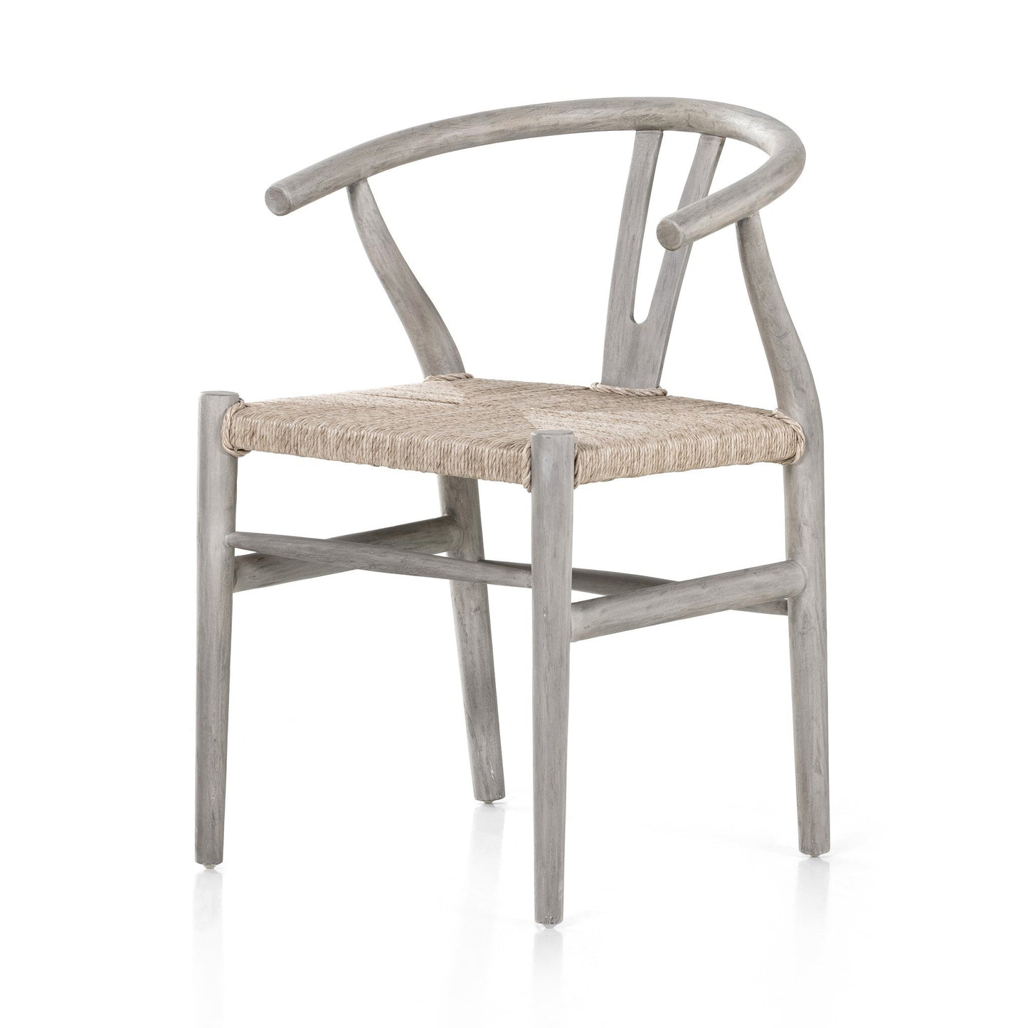 Four Hands JLAN-168A Muestra Dining Chair - Weathered Grey Teak