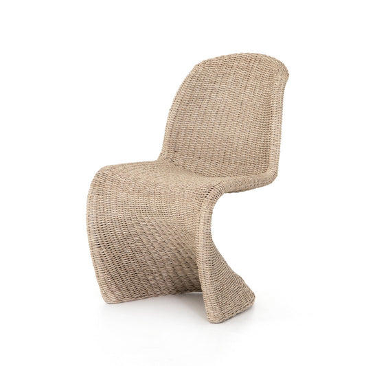 Four Hands JLAN-234 Portia Outdoor Dining Chair - Vintage White