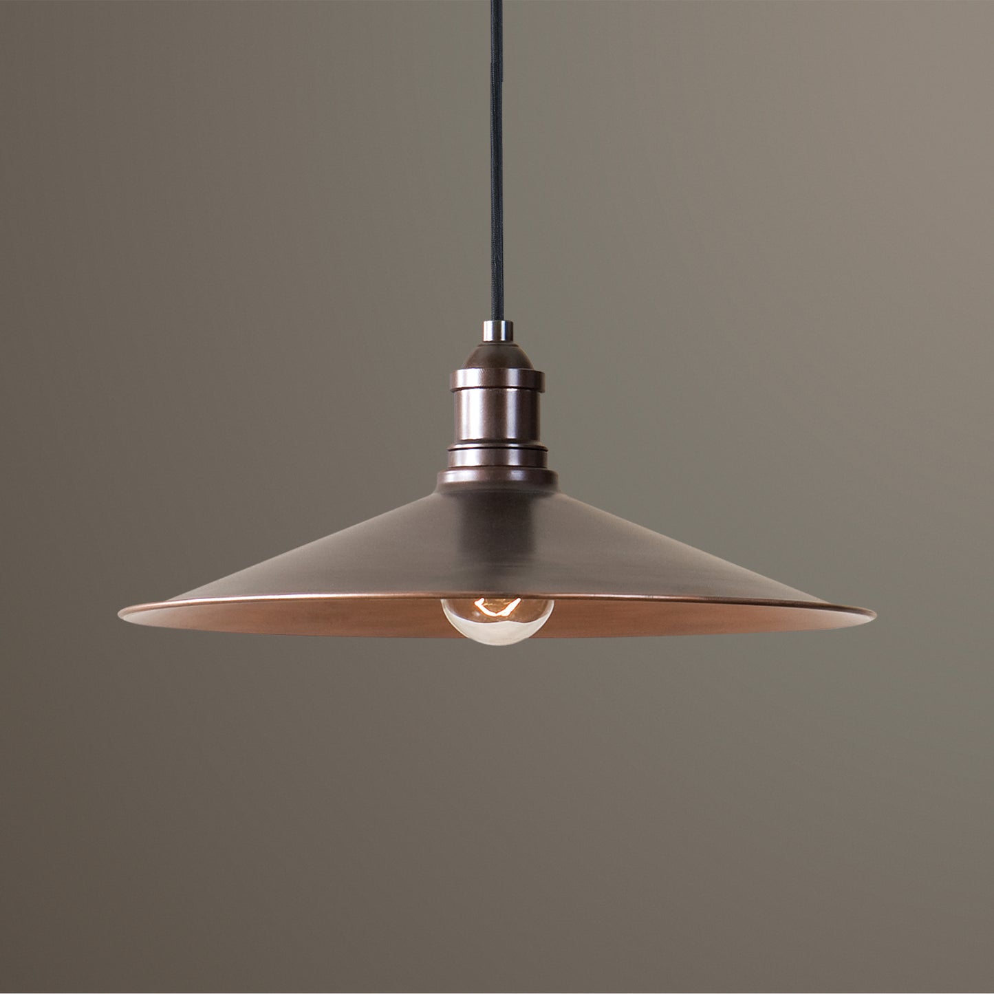 Uttermost 22051 Barnstead 1 Light Copper Pendant